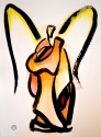 Marianne Ogden - Painting Angel - Painting
