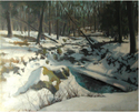 Murray Smith - Landscape Painting Snowscape - Landscape Painting