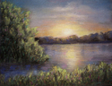 Sunset at the lake