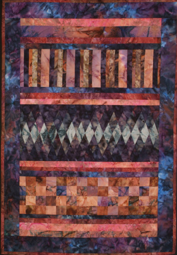 Fiber Art-Wall Hanging-Dawn Frost