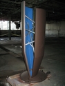 Sculpture--Steel-PublicUntitled Entrance Piece (Before Installation)