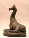 Michelle Wright-Watson - Sculpture giraffe, oxpecker, wildlife sculpture, Michelle Wright-Watson - Sculpture
