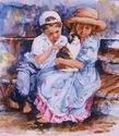 Painting--Watercolor-FigurativeContented