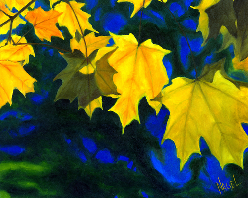 Painting-Autumn Maple