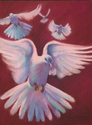 Doves in Flight