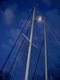 Photography--Color-LandscapeMast and Moon