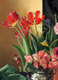 Painting-Parrot Tulips