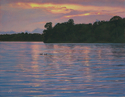 Painting--Oil-LandscapeBayou Evening