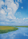Painting--Oil-LandscapePartly Cloudy 1