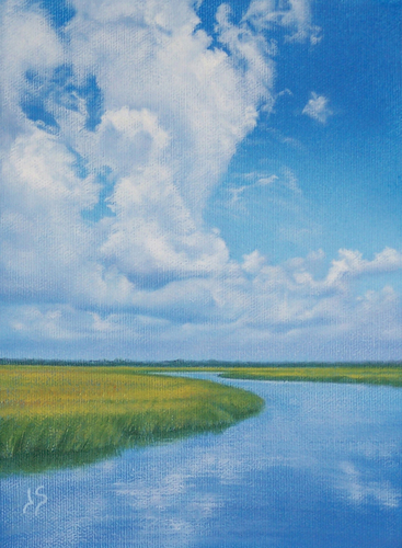 Painting-Landscape-Partly Cloudy 1