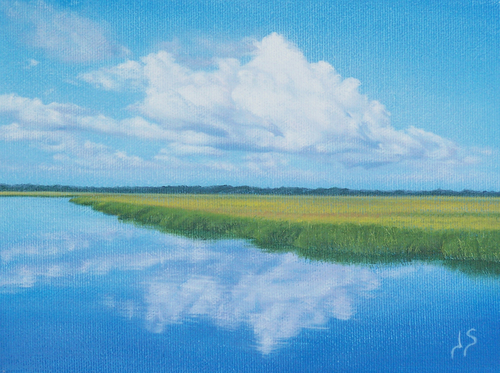 Painting-Landscape-Partly Cloudy 2
