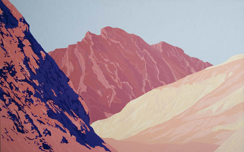 Painting-Landscape-Golden Canyon, Death Valley