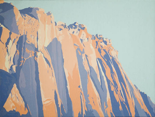 Painting-Landscape-Sandstone Light