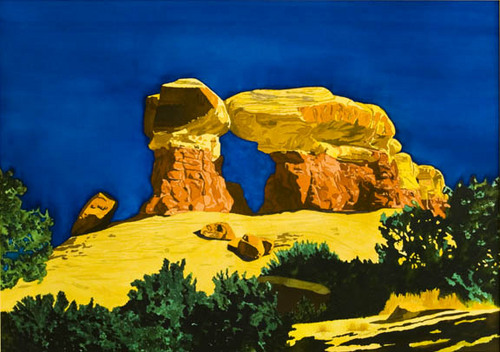 Painting-Landscape-Devil's Garden, II