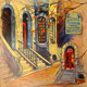 Painting-The Red Door