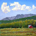 Painting--Pastels-ExpressionistSundance Gardens (study)