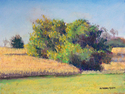 Painting--Pastels-ExpressionistEdge of the Field