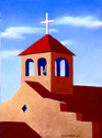 Painting--Pastels-WesternSan Cristobal Church
