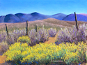 Painting--Pastels-WesternSeptember Afternoon, Taos