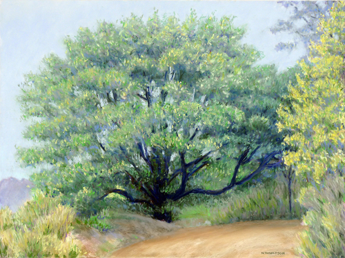 Painting-Western-The Tree (Foggy Requiem)