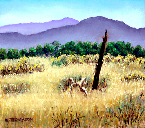 Painting-Landscape-Off The Map (study)