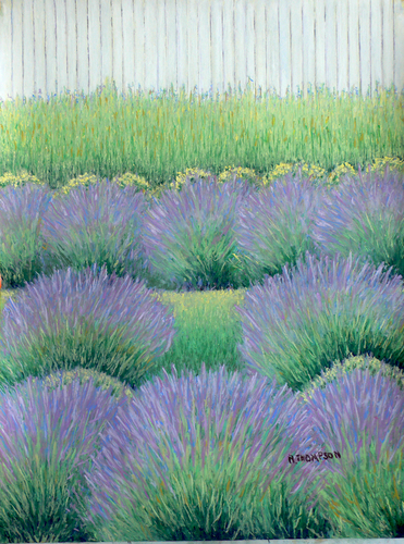 Painting-Landscape-Lavender Rhythm