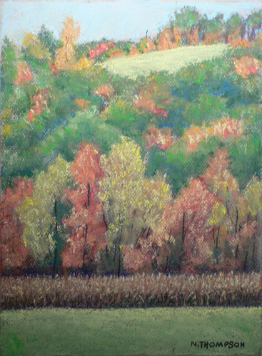 Painting-Realism-Autumn Hillside