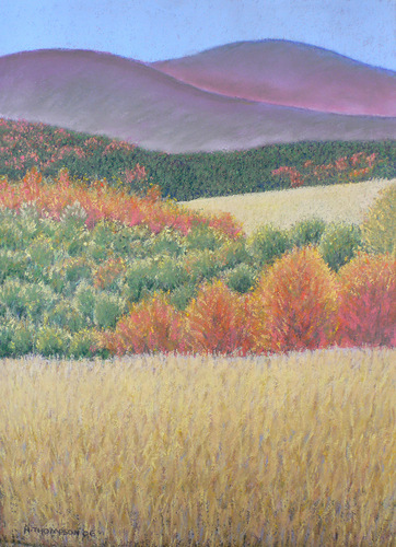 Painting-Landscape-Leaving Stowe
