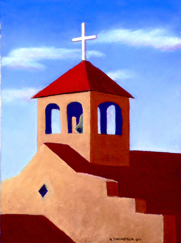 Painting-Western-San Cristobal Church