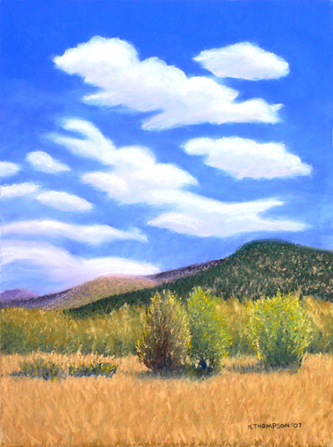 Painting-Western-St. Patrick's Day On The Road To Madrid