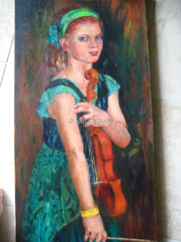 Painting-The Violinist
