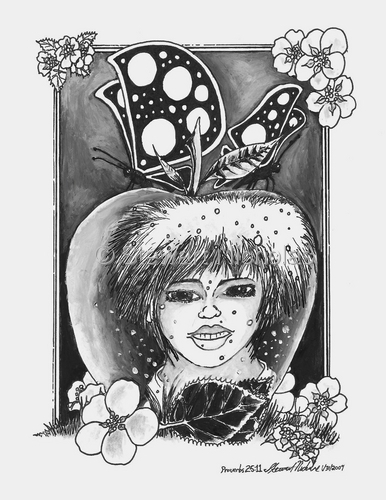 Print Making-Limited Edition-Frozen In An Apple
