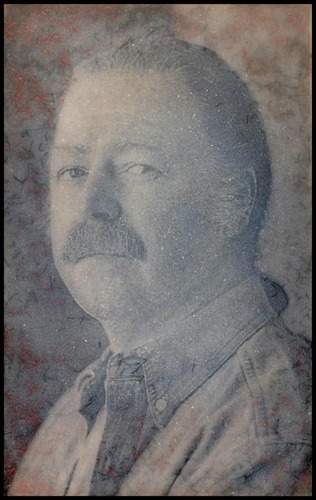 Portrait Albert Paley glass #3