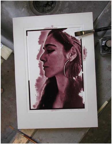 Testing a Mold with Ink