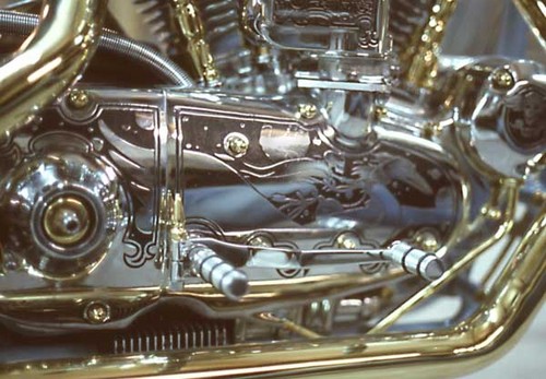 Harley-Davidson etched cases