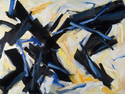 Painting--Oil-ExpressionistPick Up Sticks