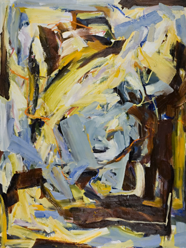 Painting-Expressionist-Over The Ridge
