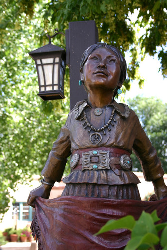 SantaFe native woman