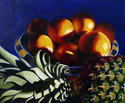 Painting--Acrylic-Still LifeOranges & Pineapple