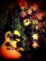 Digital Art--Drawingvalentine to my old guitar