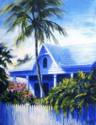 Painting--AcrylicKey West Cottage