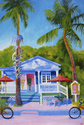 Painting--Acrylic-LandscapeFlamingo Crossing