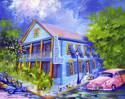 Painting--AcrylicBlue Heaven