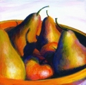 Painting--Acrylic-Still Lifepears and apples #1