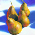 Painting--Acrylic-Still Lifepears #4