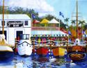 Painting--Acrylic-SeascapeSchooner Wharf Bar