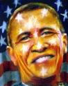Painting--Acrylic-PortraitBarack Obama