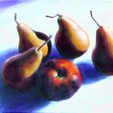 Painting--Acrylic-Still Lifepears and apples #12