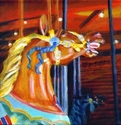 Painting--Acrylic-Animalsmerry go round #1