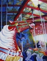 Painting--Acrylic-Animalsmerry go round #5